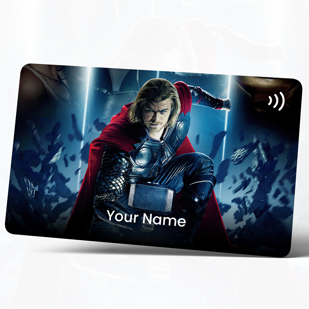 Marvel Theme - Thor PVC Card 1