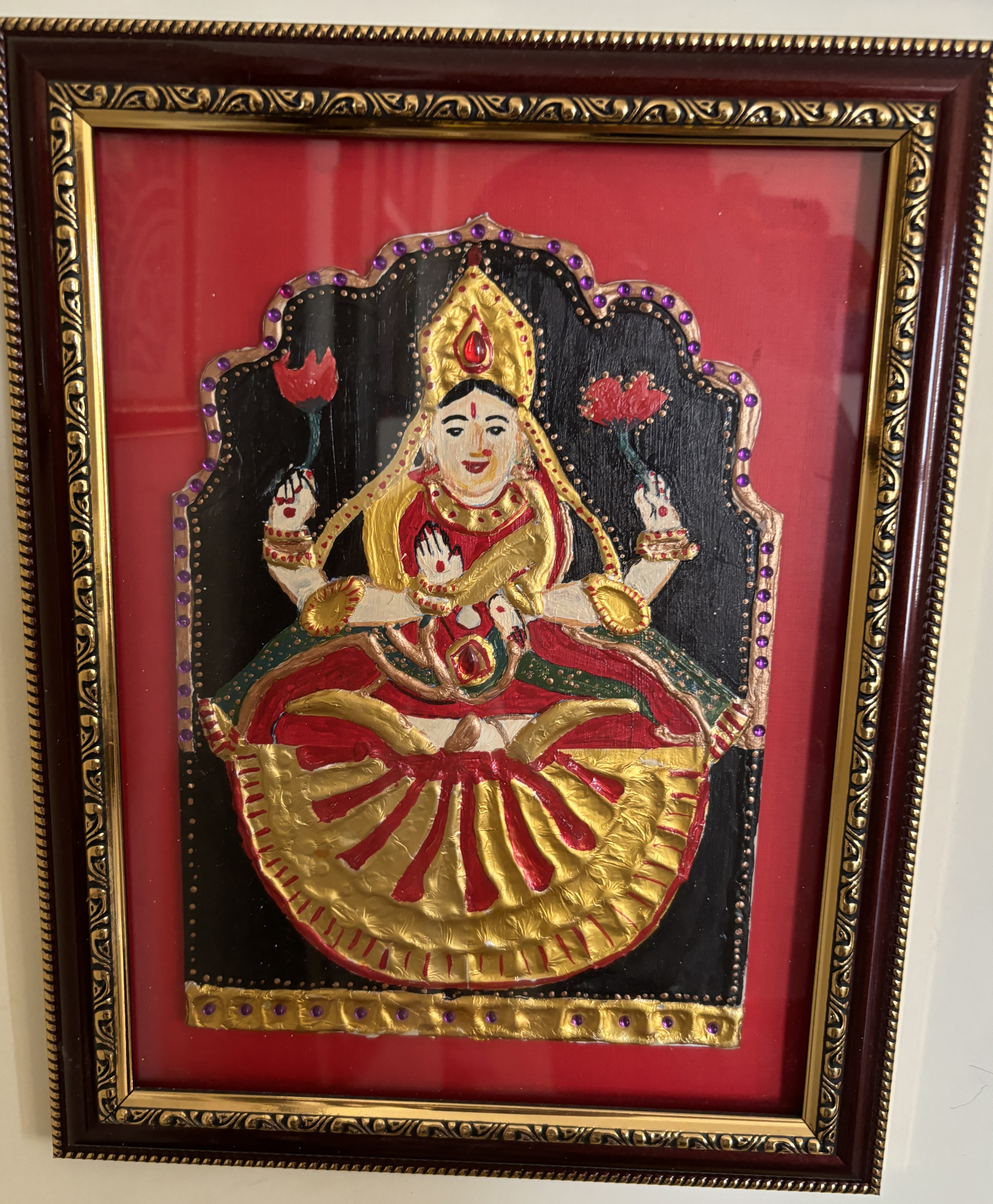 Tanjore Divine Lakshmi
